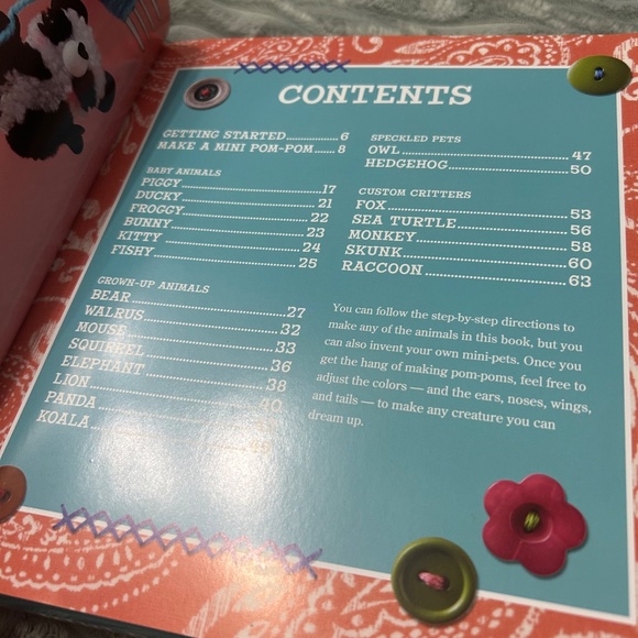 KLUTZ Pom Pom Pets Craft Kit - Picture 3 of 6